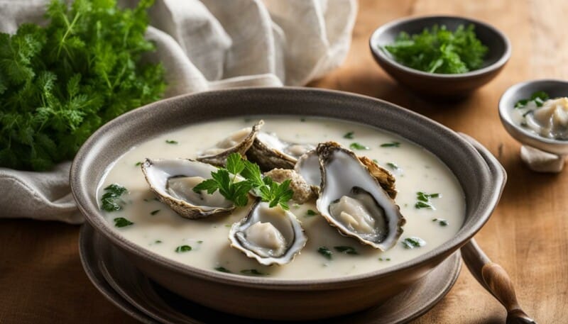 Quick and Flavorful Oyster Soup